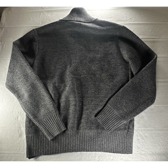 Buffalo David Bitton Cable Knit Cable Knit Cardigan Sweater Mens Small Gray NWT - Picture 15 of 16